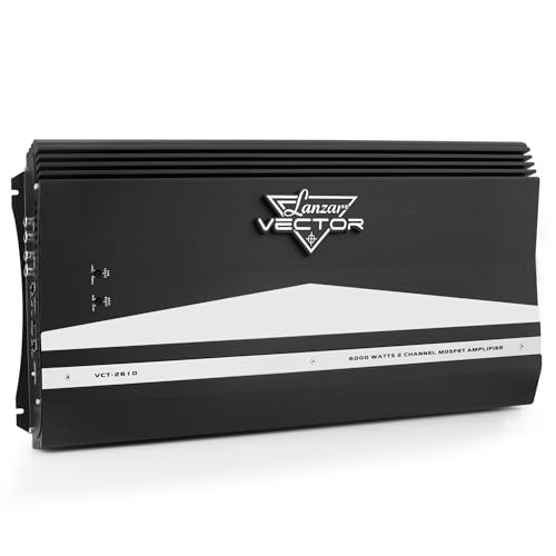 Lanzar VCT2610 6000W 2 Channel High Power MOSFET Amplifier